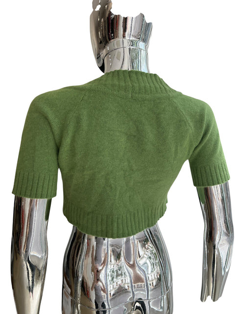 Liu Jo Green Angora Knit Boléro