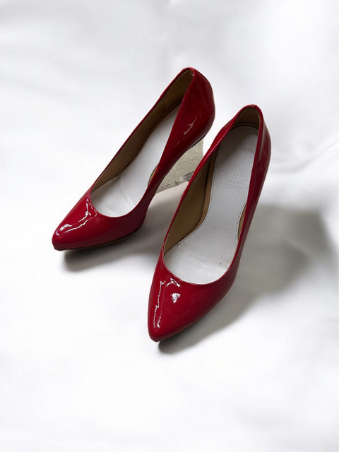 Maison Margiela Red Leather Heels