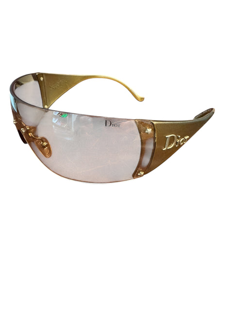 Dior Gold With Giltters Sunglasses