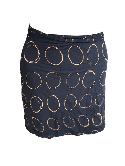 Parah Black & Gold Rings Pareo