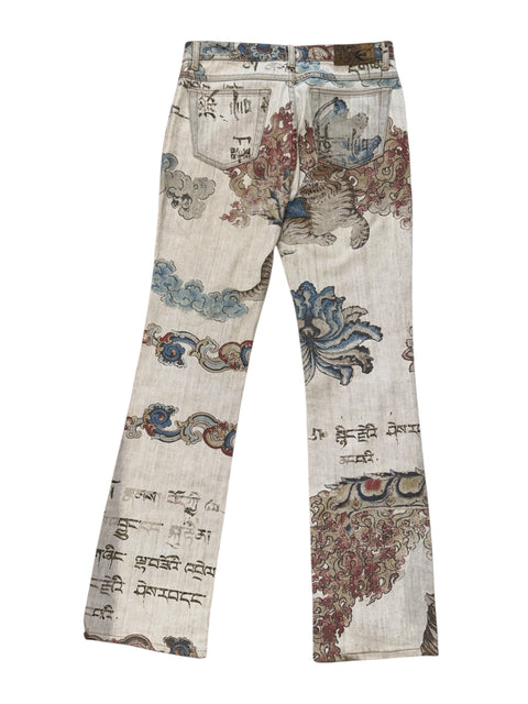 Just Cavalli Japanese Tapestry Jeans