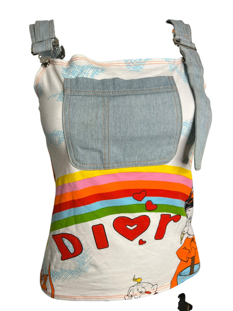 Christian Dior S/S 2002 Cartoon Tank Top