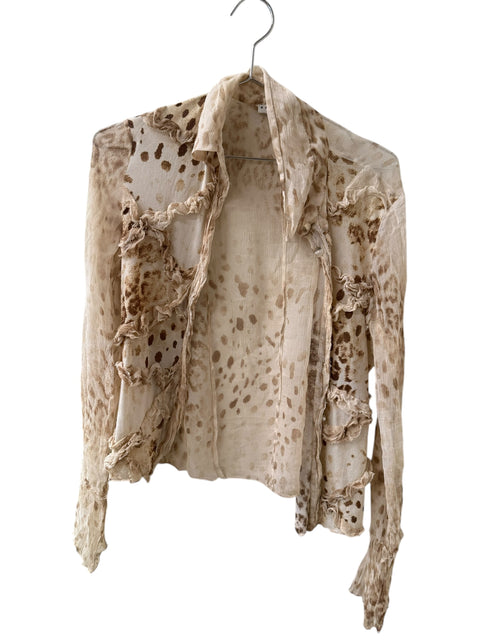 Silk Leo blouse