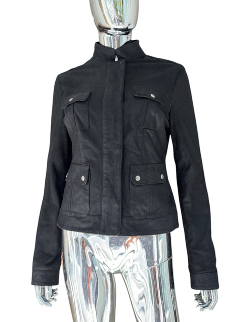 Koan Goat Leather Jacket With Pocket Detail