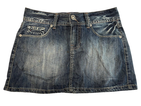 Miss Bonbon Denim Miniskirt