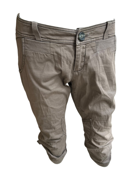 Max&Co Brown Cargo Capri