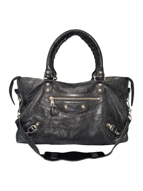 Balenciaga Black Medium Size City Bag