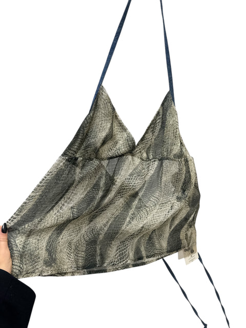 Dolce&Gabbana Snake Print Tank Top