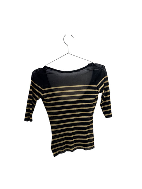 Jean Paul Gaultier Marinière Mesh Top