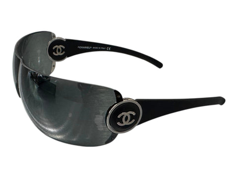 Chanel Sunglasses Black Mask