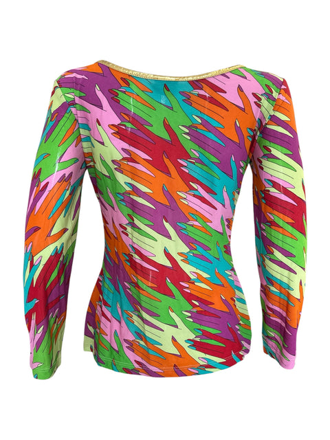 D&G 2005 Multicolor Handprint Top