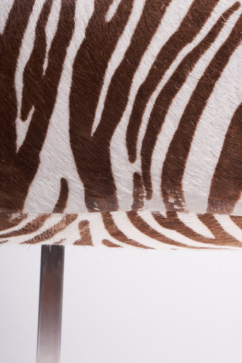 Christian Dior Malice Zebra Print Poney Hair