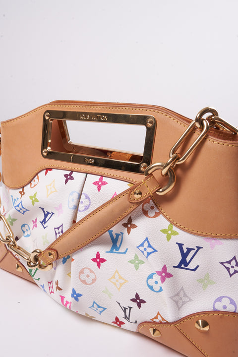 Louis Vuitton White Murakami Judy