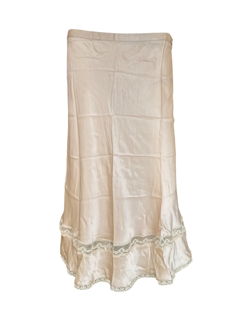 See By Chloé Silk & Lace Skirt