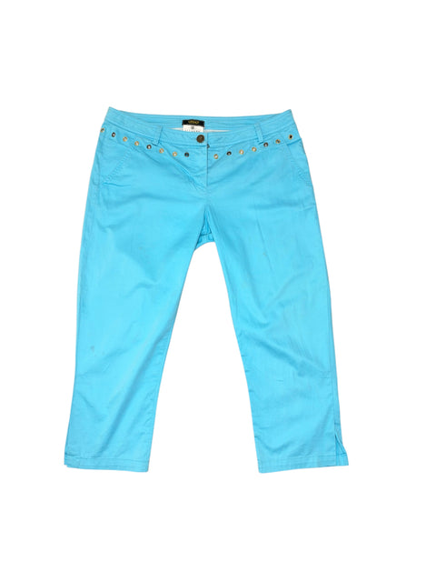 Versace Jeans Couture Blue Capri Pant