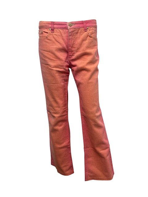 Roberto Cavalli Pink Glitter Jeans
