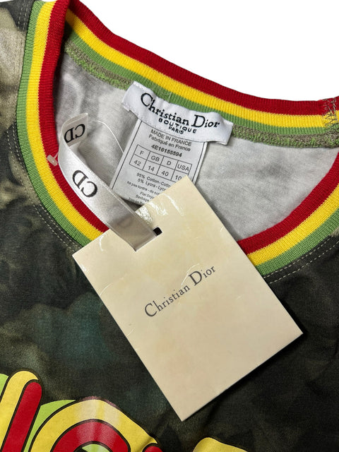 Christian Dior F/W 2003 Rasta Tank Top