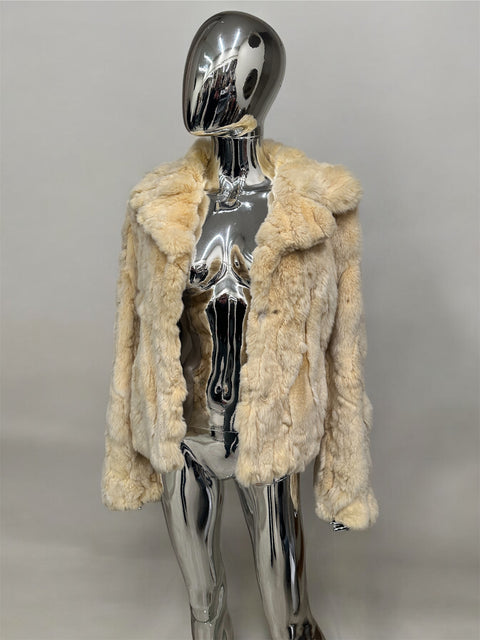 Rabbit beige jacket