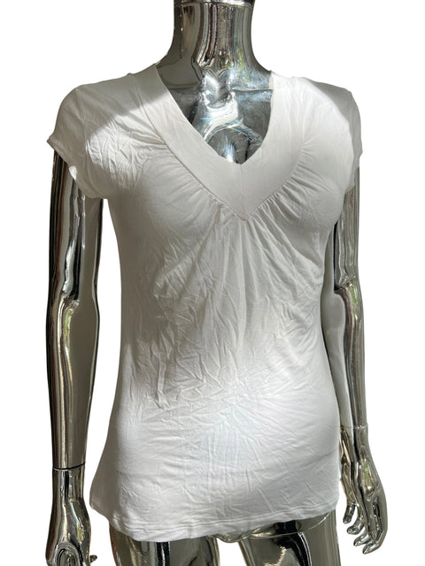 Dream White V Neck T-shirt