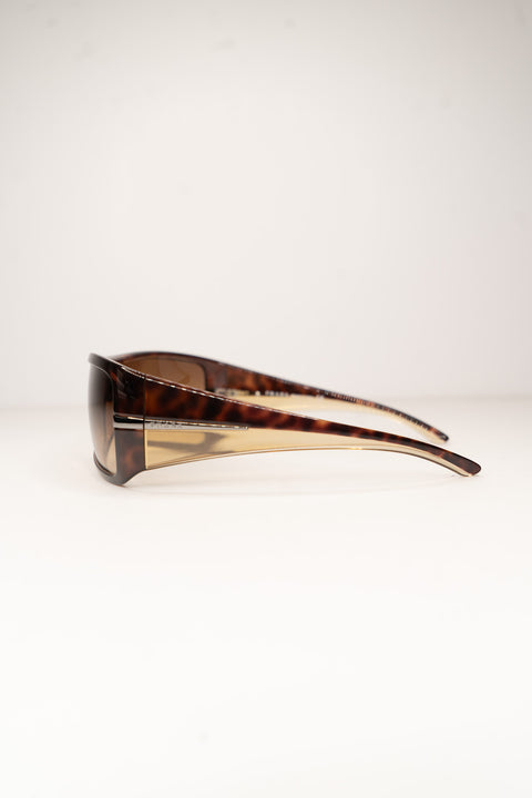 Prada Brown Mask Sunglasses
