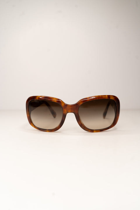 Prada Brown Oversized Sunglasses