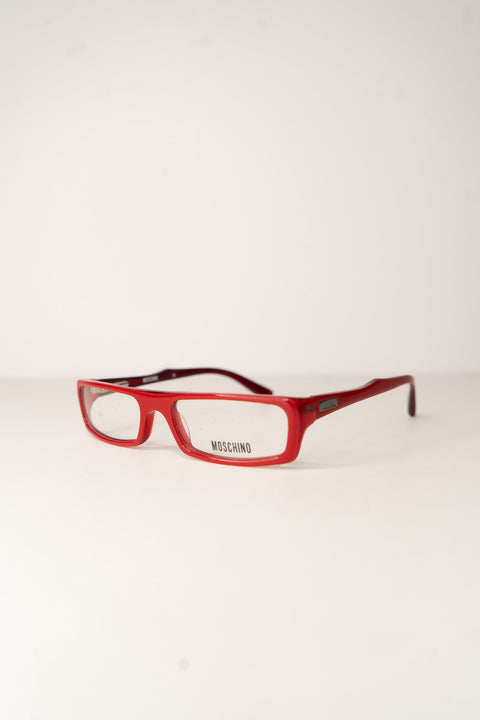 Moschino Red Bayonetta Glasses
