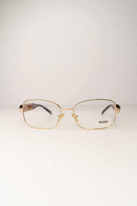 Moschino Gold Glasses