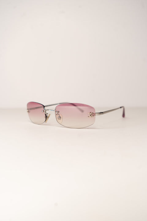 Chanel Pink Sunglasses