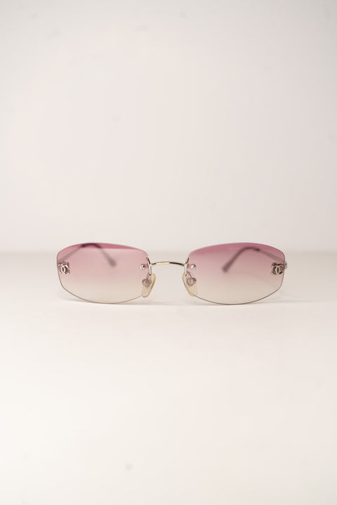 Chanel Pink Sunglasses