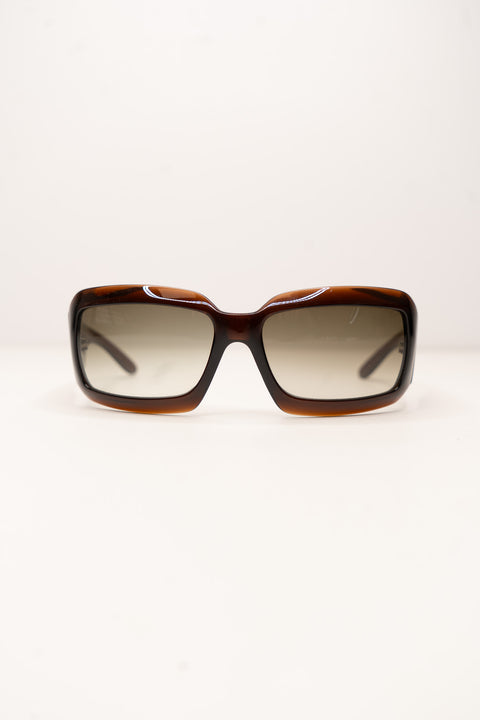 Chanel Brown CC Sunglasses