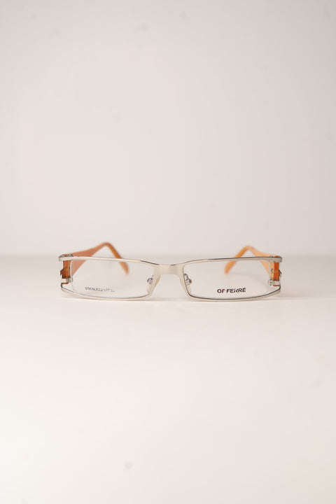 Gianfranco Ferre Silver Orange Glasses