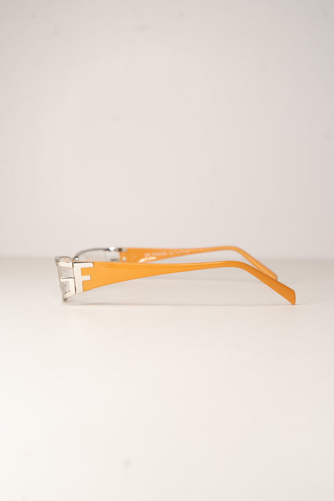 Gianfranco Ferre Silver Orange Glasses