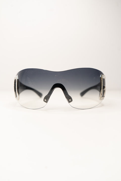 D&G Oversized Rhinestones Sunglasses