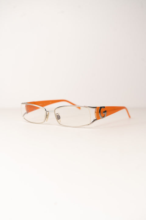 D&G Orange Silver Glasses