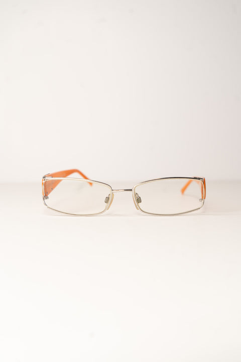 D&G Orange Silver Glasses