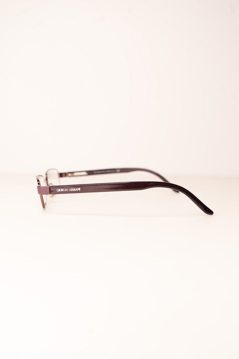 Giorgio Armani Purple Bayonetta Glasses