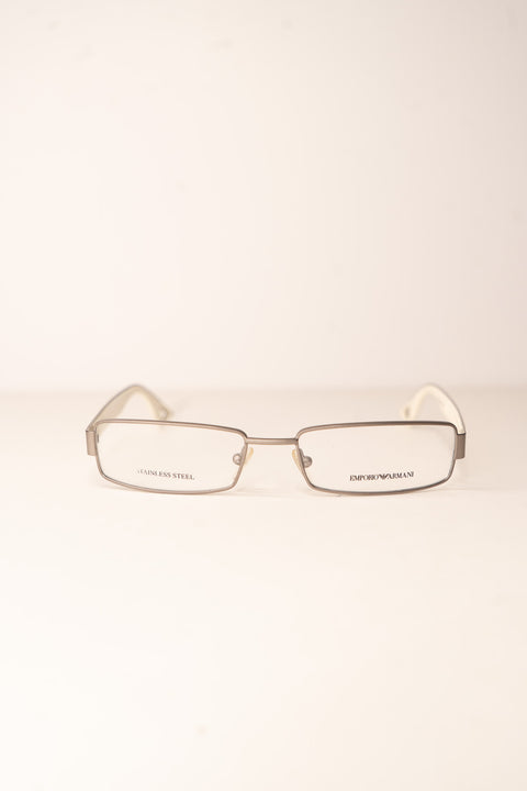 Emporio Armani White Silver