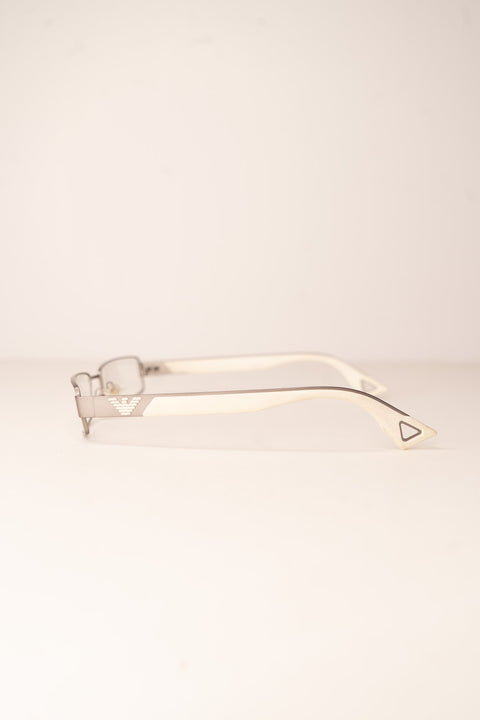 Emporio Armani White Silver