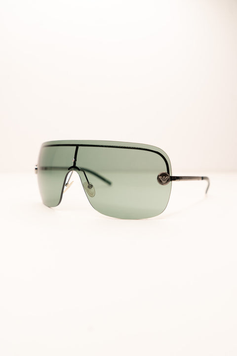 Emporio Armani Oversized Mask Sunglasses