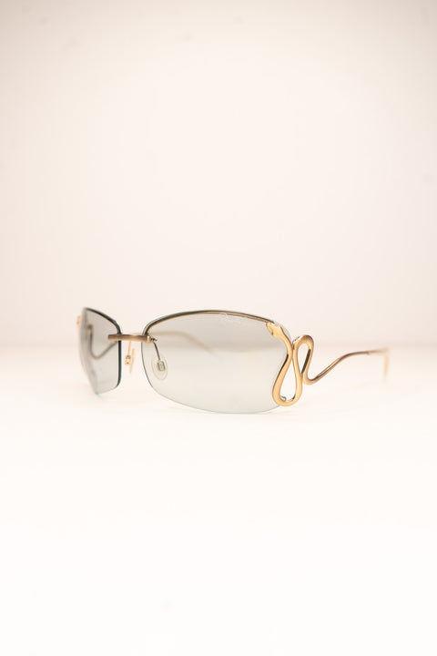 Roberto Cavalli Golden Snake Sunglasses