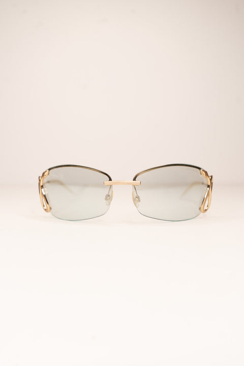 Roberto Cavalli Golden Snake Sunglasses
