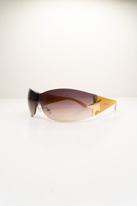 Prada Brown Stars Sunglasses