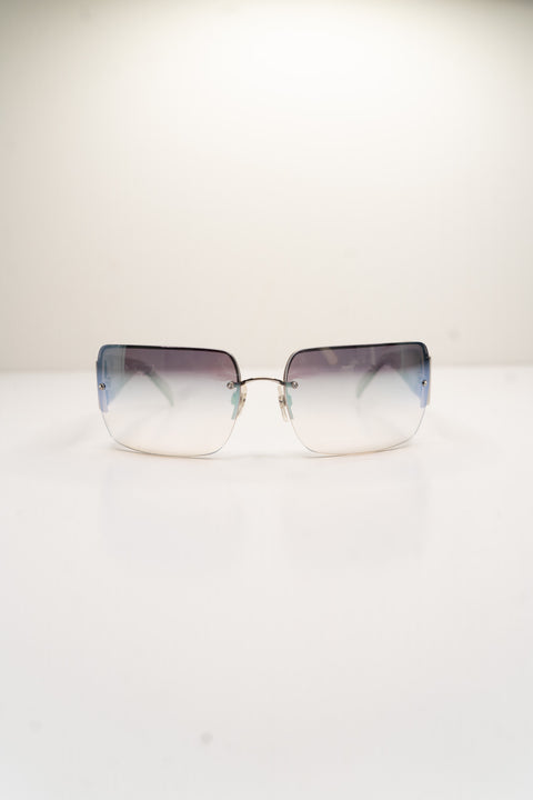 Chanel Purple Transparent Sunglasses