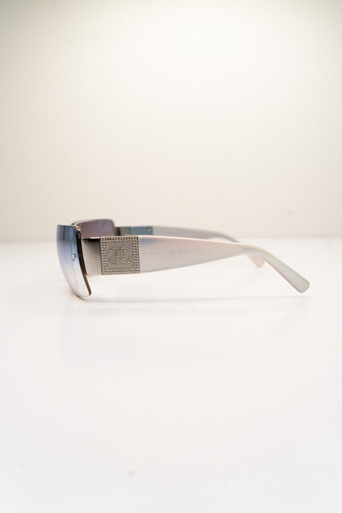 Chanel Purple Transparent Sunglasses