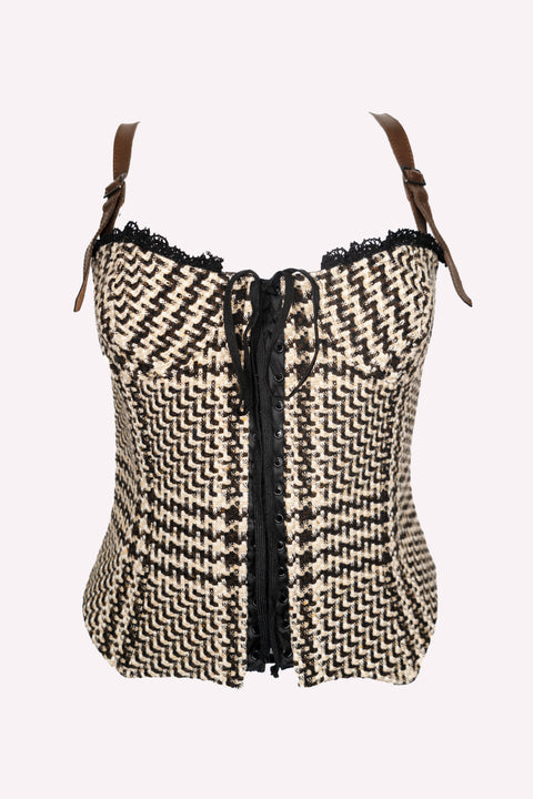 Dolce&Gabbana Jacquard Corset