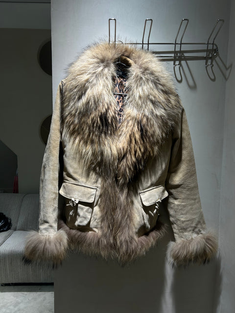 Oakwood Leather & Fur Coat