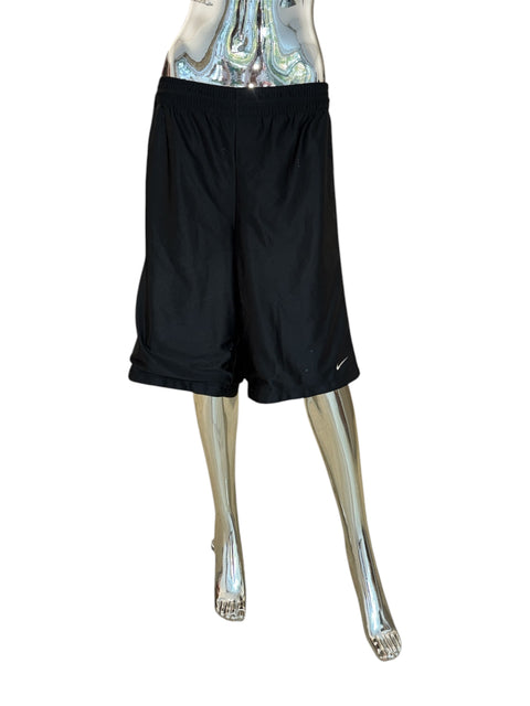 Nike Black Basketball Short With White Stripe