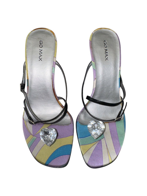 Go Max Heart Gem Sandal Heels