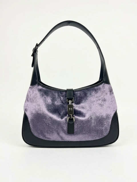 Gucci Jackie Purple Velvet