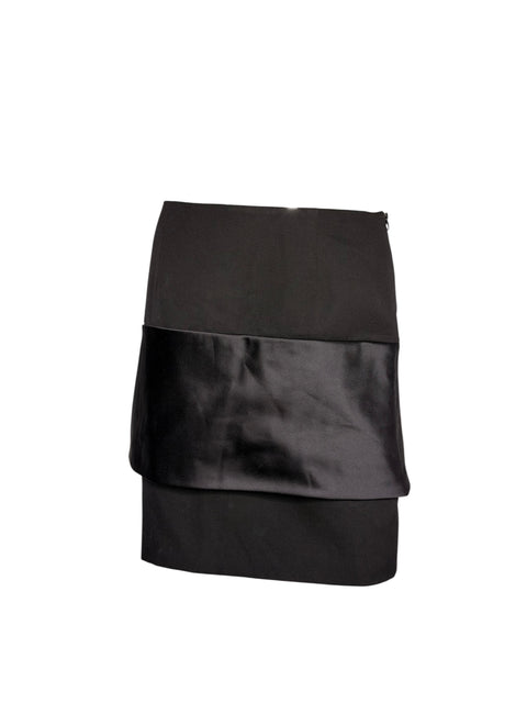 Moschino Couture Black Layered Skirt
